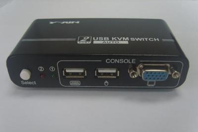 深圳厂家直销2口KVM电脑切换器 图片、样板图与效果图解析